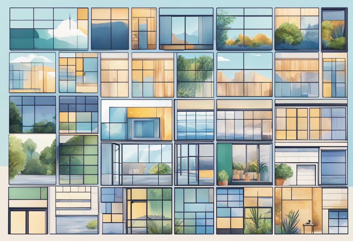 Windows 11 snap layouts in action: Multiple windows neatly organized on the screen, resizing and snapping into place effortlessly