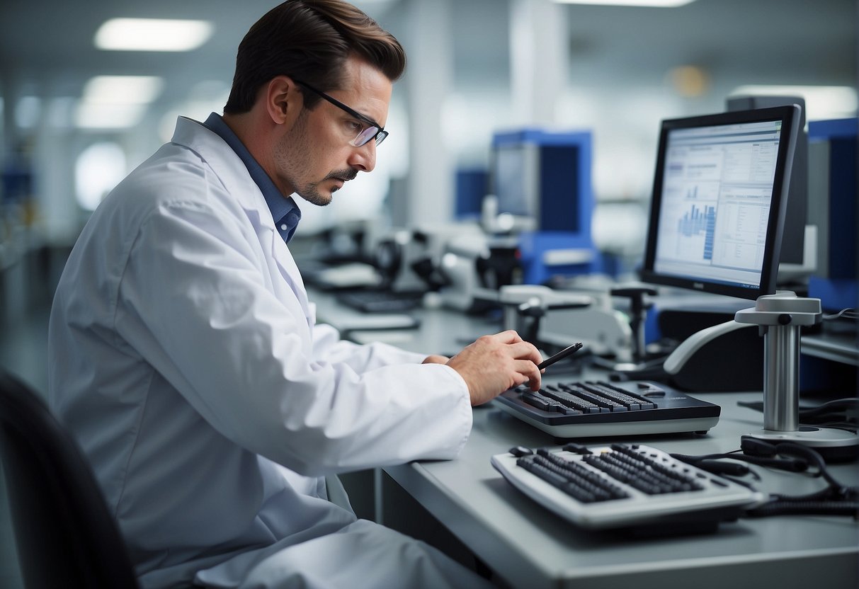 How to Implement ISO 17025 - A laboratory technician calibrates equipment, documents procedures, and conducts internal audits to implement ISO 17025 Quality Management System
