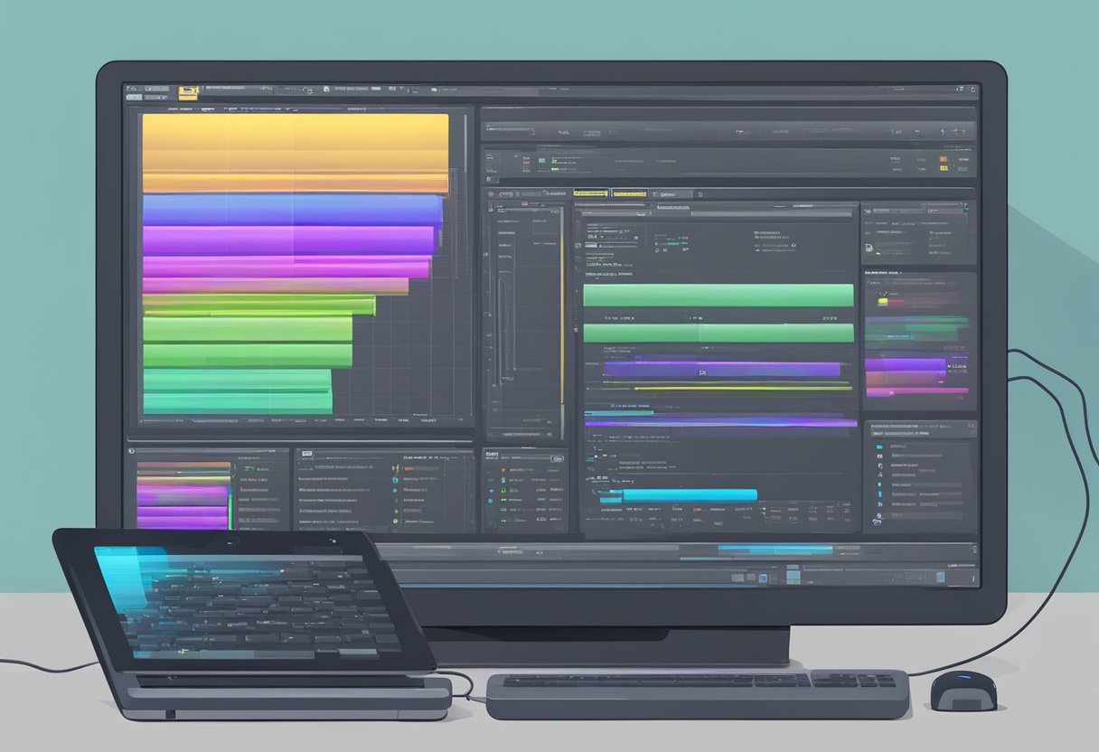 The computer screen displays BIOS with no hard drive in boot priority