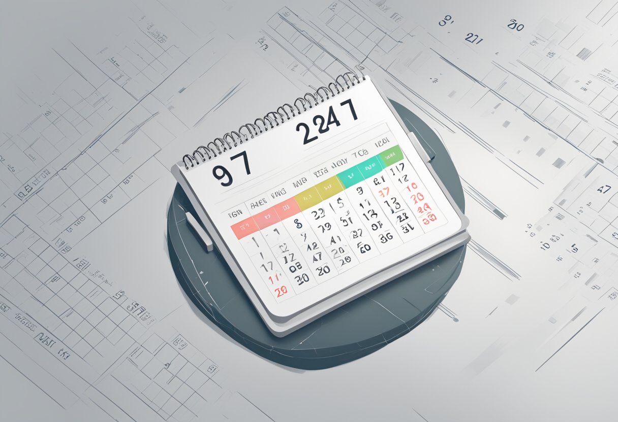 A digital calendar with a highlighted announcement past its expiration date. The announcement is faded and partially covered by a "hide" button