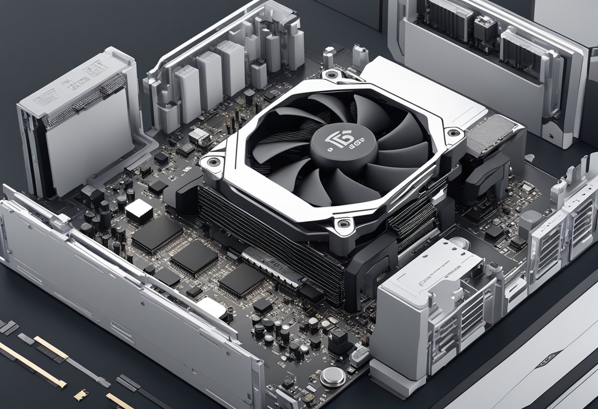 The i5 6600k processor is being prepared for overclocking. Motherboard, cooling system, and settings are being adjusted