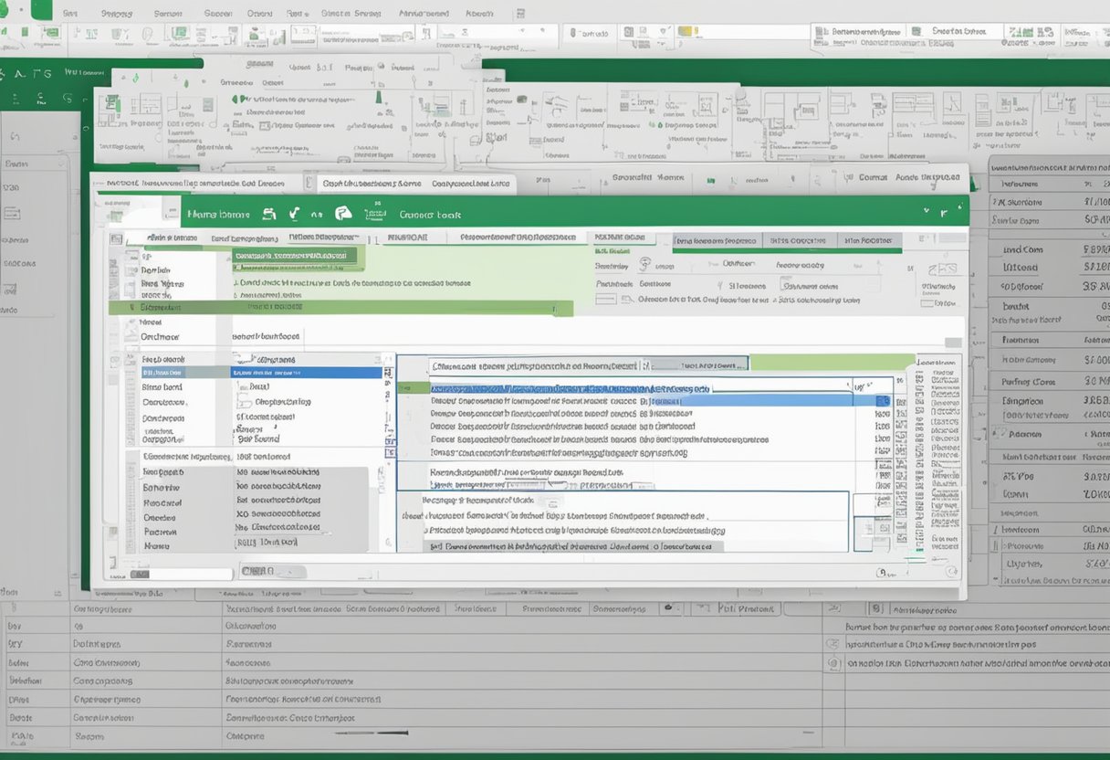 A computer screen displaying a step-by-step guide on how to install a macro in Excel, with clear instructions and a highlighted button for the installation process