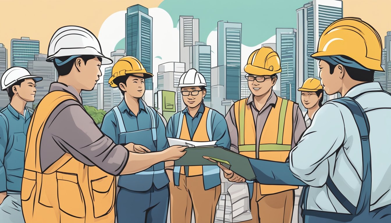 Local workers in Singapore receive employment passes with minimum salary requirements, ensuring fair compensation and support for the local workforce