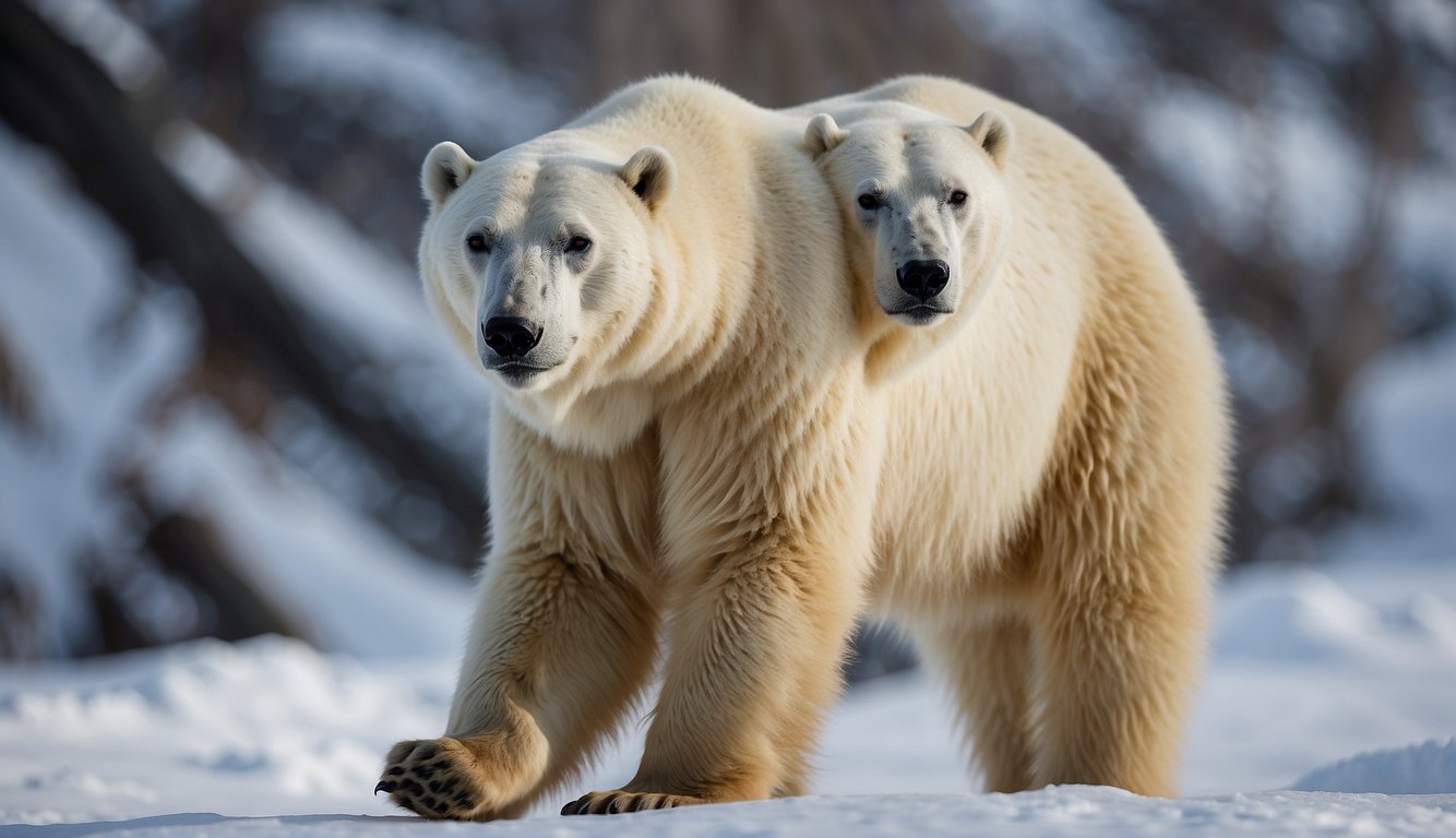 Mammals thrive in various habitats: forest, desert, Arctic.

Show a polar bear on ice, a monkey in a tree, a camel in the desert
