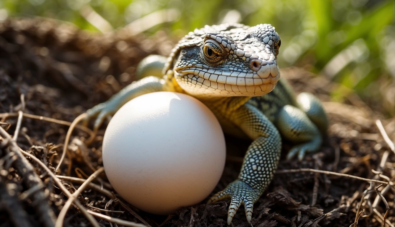Reptiles in various habitats: eggs in nests, live young in burrows.

Factors influencing reproduction: temperature, environment, and species adaptation