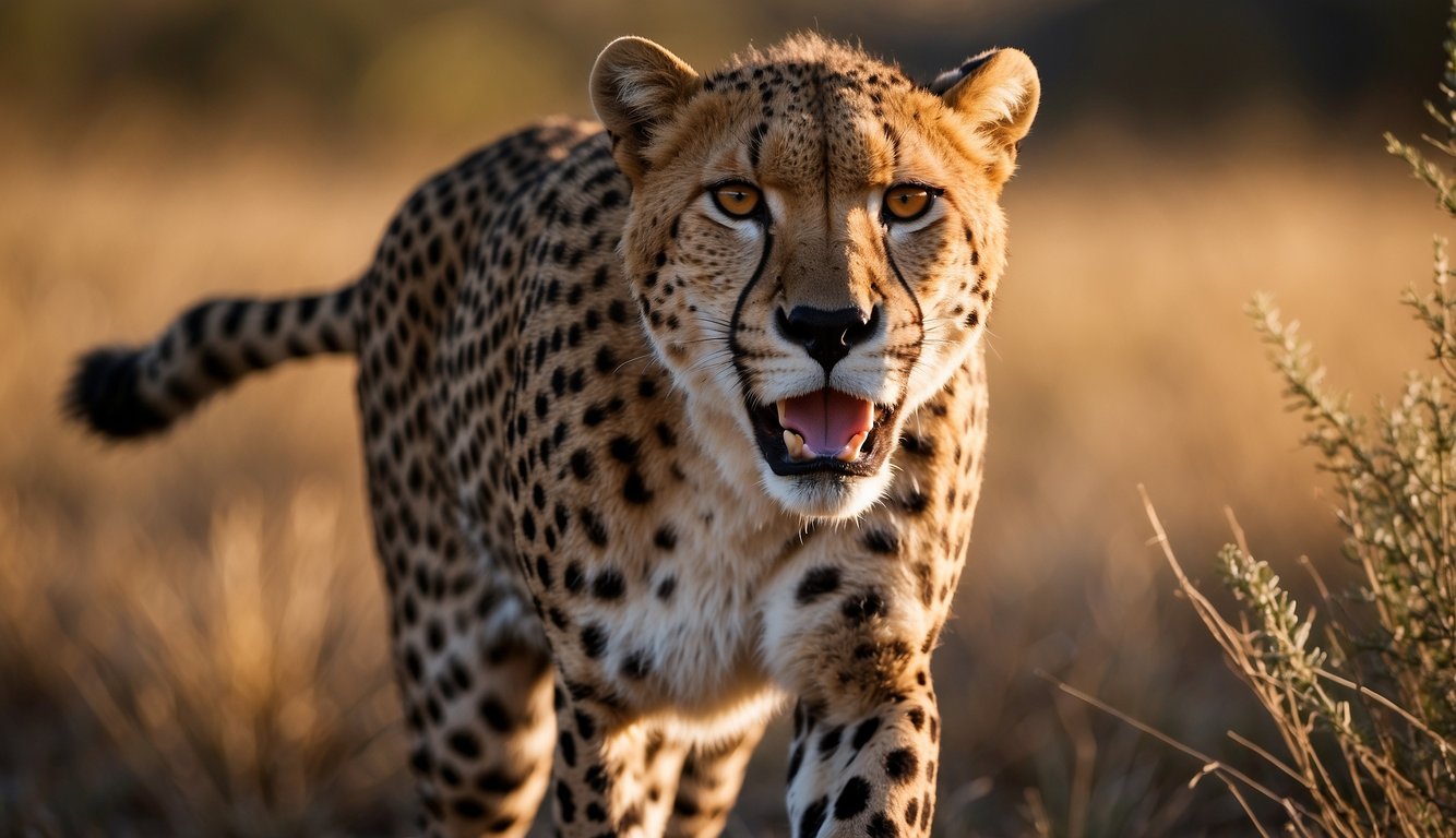 The cheetah, pronghorn, and lion are the fastest land mammals.

The cheetah can reach speeds of up to 75 mph