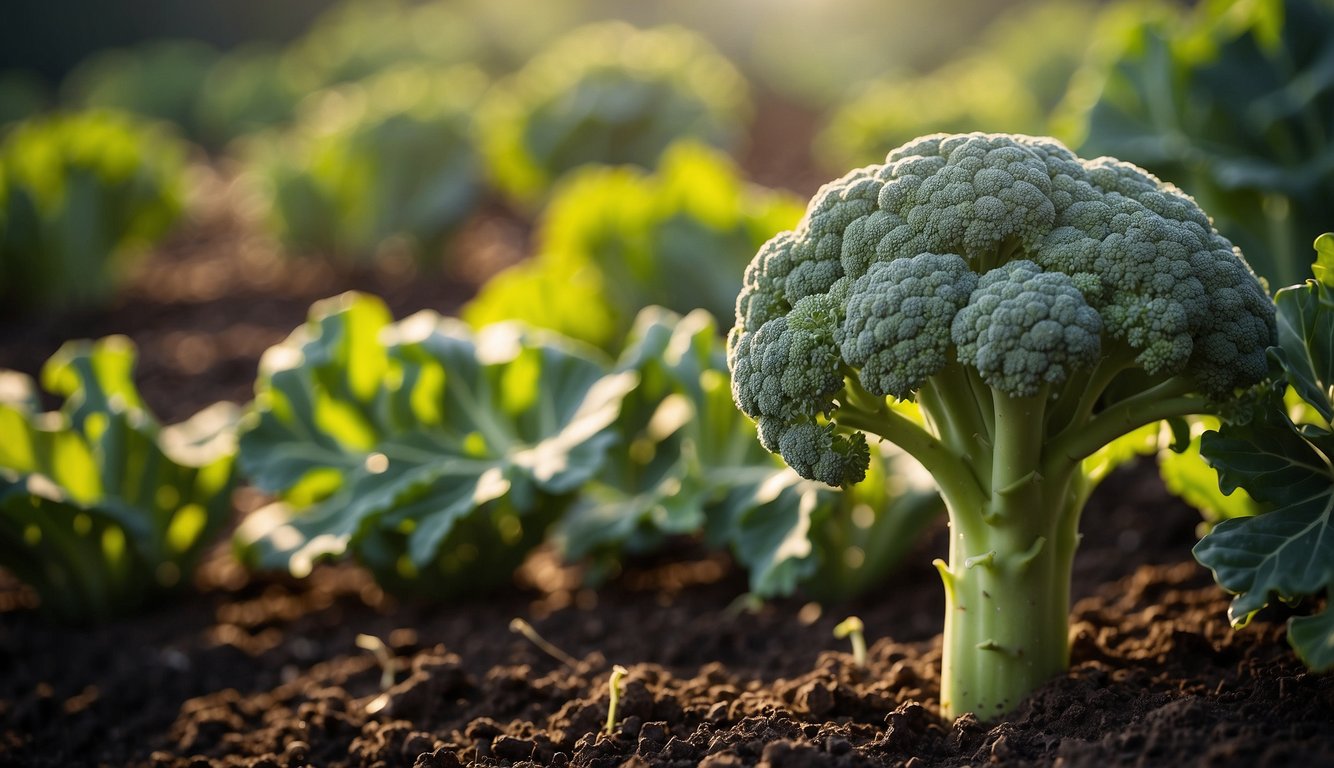 Broccoli thrives in direct sunlight, requiring at least 6 hours of light daily. It prefers well-drained, fertile soil with a slightly acidic pH