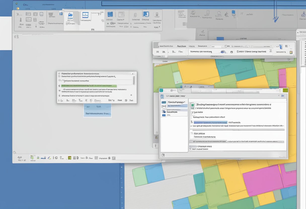 A computer screen displaying a Microsoft Word error message, with a speech bubble icon crossed out, indicating the read aloud feature has stopped working