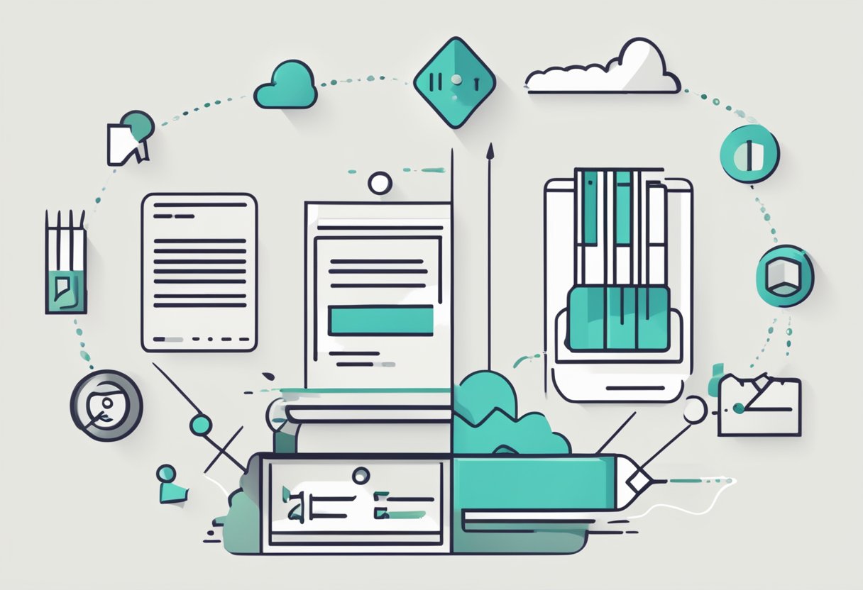 Two icons: arrow pointing right and left, with text "forward" and "reply" underneath. Icons are not displaying status