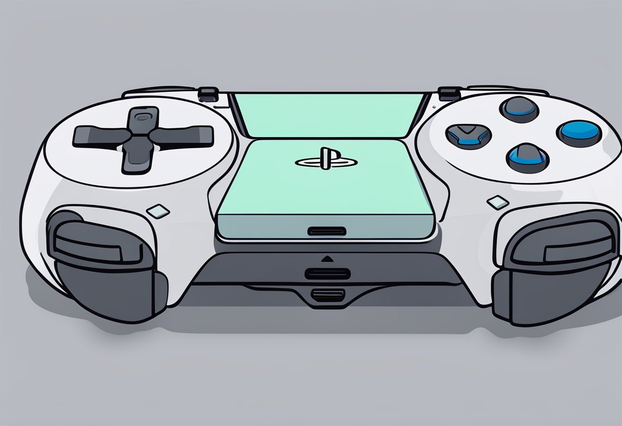 The PS5 console with a non-responsive PS button