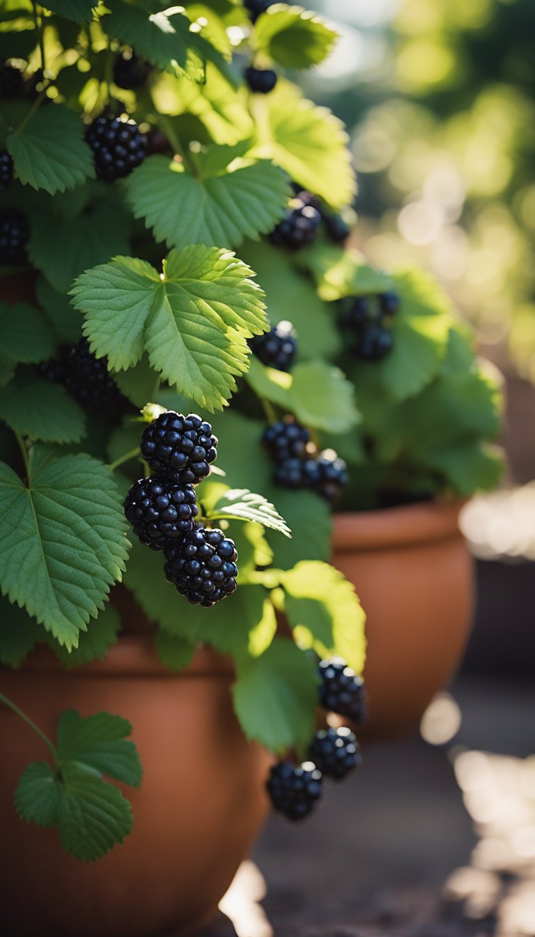 Transform your outdoor space with the beauty and bounty of potted blackberry plants. Follow our expert advice for a thriving harvest of these delectable fruits!