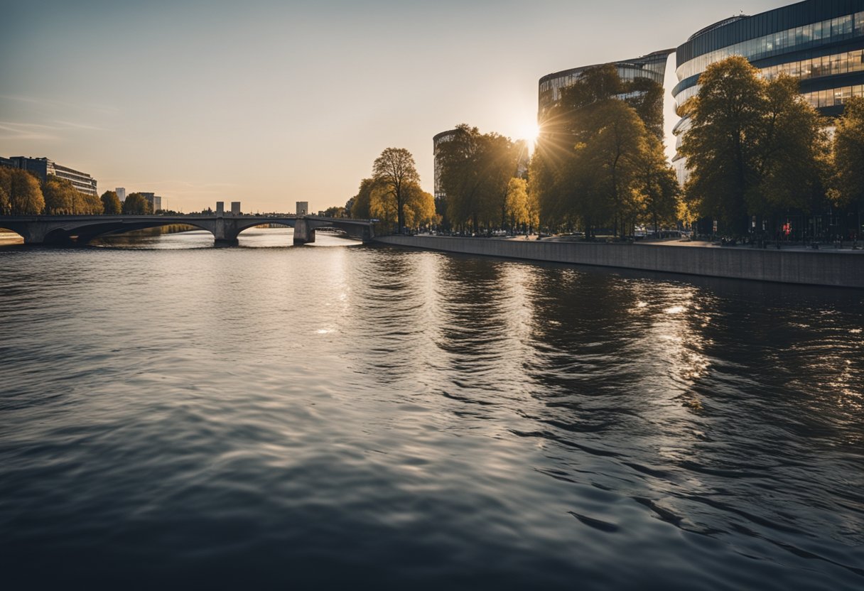 The Spree and Havel rivers flow through Berlin Waterways, Germany