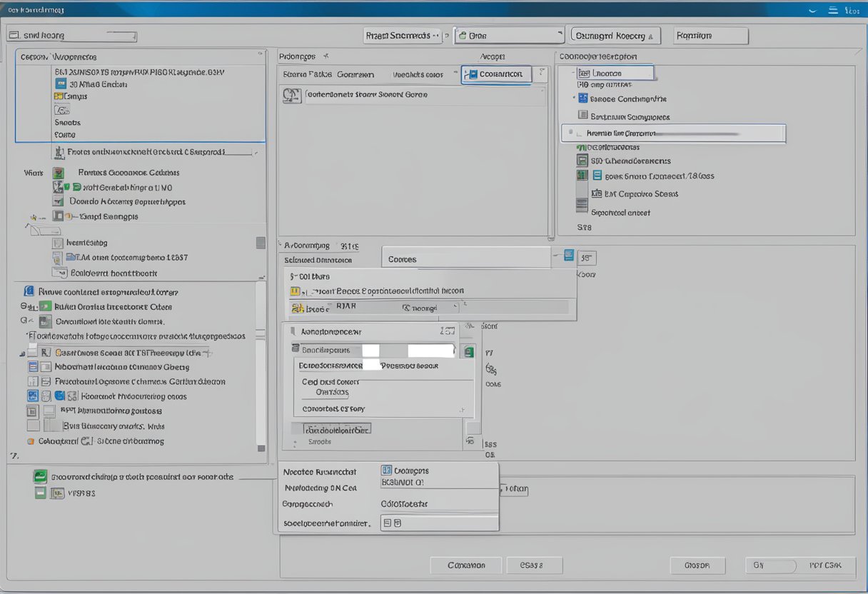A computer screen displays the BIOS settings with a highlighted option for SVM Mode. The cursor hovers over the selection, indicating user interaction