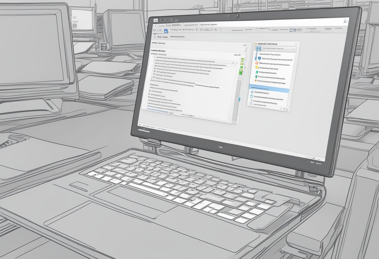 A computer screen with the "Switch Domain Controller" option highlighted in the Windows settings menu