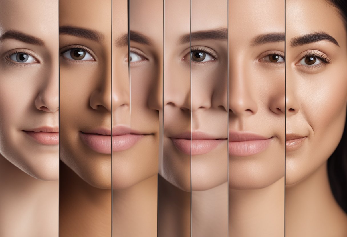 Different skin types react differently to humidity. Oily skin may appear shinier, while dry skin may feel more hydrated. Normal skin may remain balanced