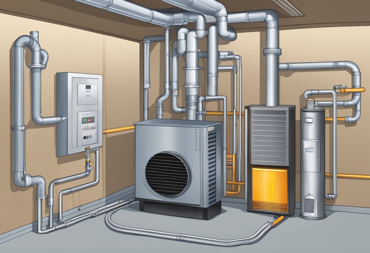 A furnace with clean filters, sealed ducts, and a programmable thermostat. Proper ventilation and regular maintenance ensure efficiency and safety