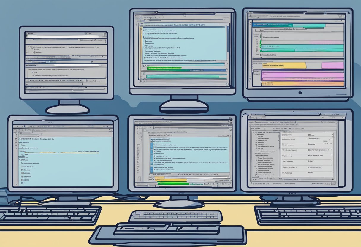 A computer screen displaying the Windows PowerShell interface with command prompts and results