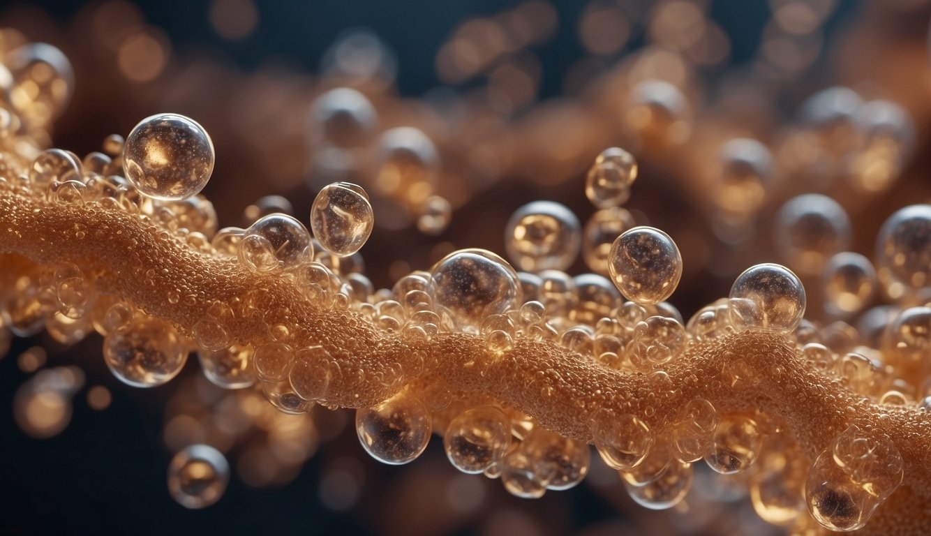 Skin cells react to GHK-Cu, a copper peptide, by increasing collagen production and promoting wound healing