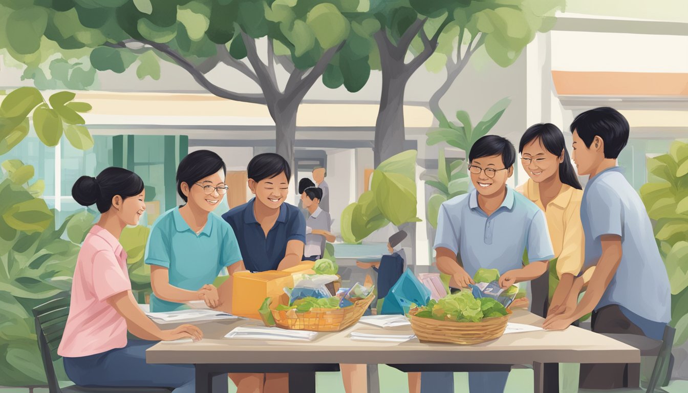 Low-income families in Singapore receive financial aid through key support programs, ensuring their basic needs are met