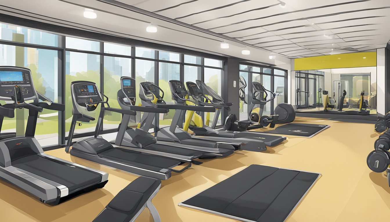 The fitness first gym is located in a bustling commercial area, with easy access to public transportation. Meanwhile, the Virgin Active gym is situated in a more secluded, upscale neighborhood, with limited parking but convenient for those living nearby