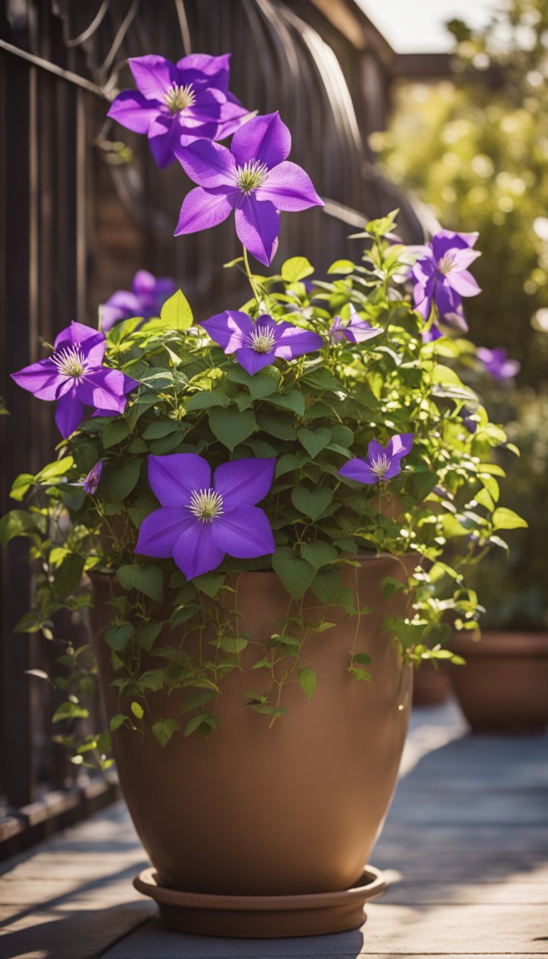 Unleash the beauty of clematis in pots! Discover the secrets to successful container cultivation, from selecting the ideal location to nurturing healthy growth.