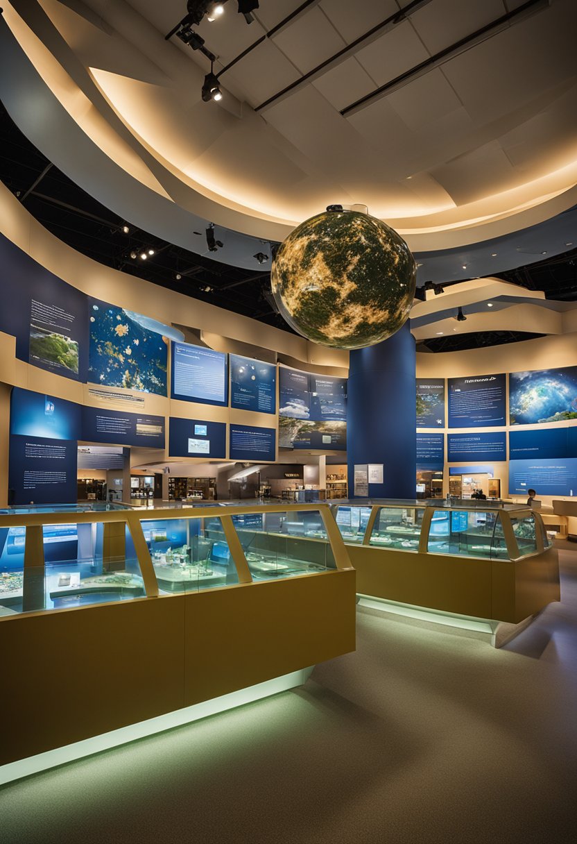The Mayborn Museum Complex in Waco showcases interactive exhibits and educational displays