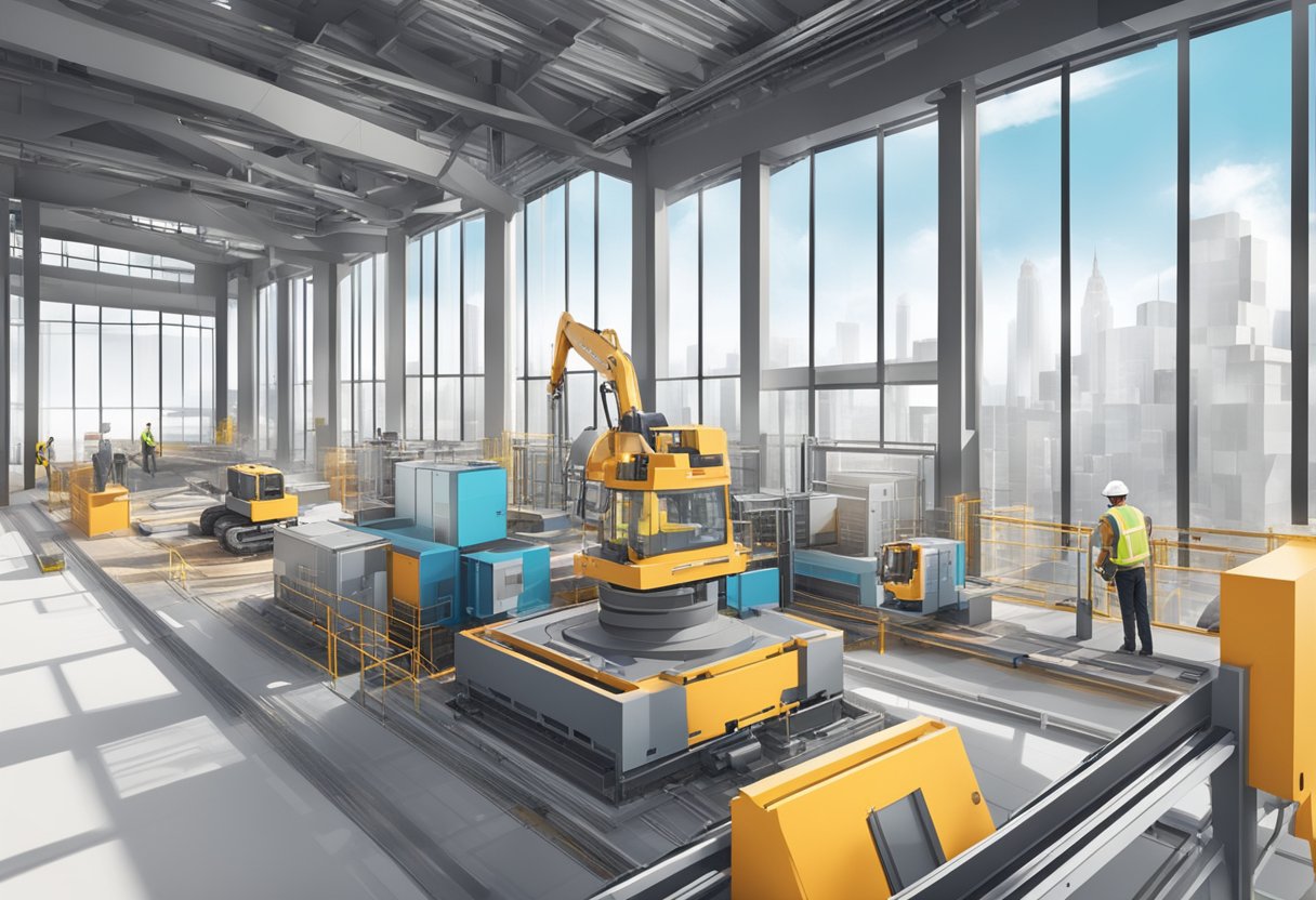 Digitization and automation in construction process. Cutting-edge building technologies