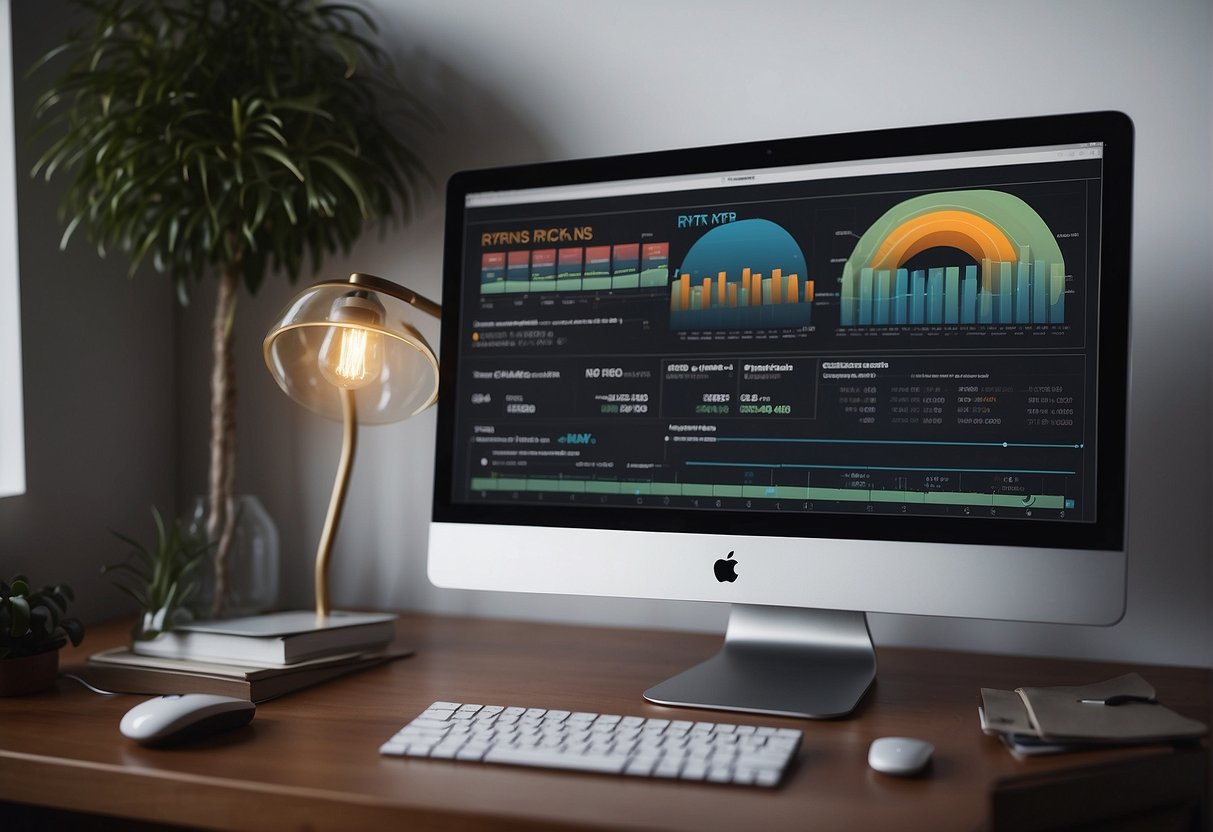 A computer screen displaying Rytr's plans and pricing with a user navigating through the website