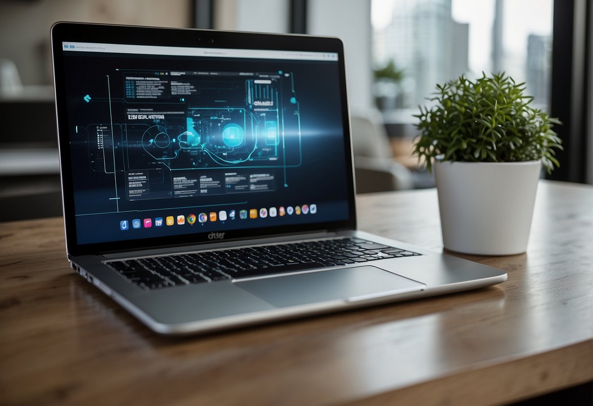 Various platforms (laptop, tablet, phone) with Otter ai alternatives displayed. Each platform shows unique features and functionalities