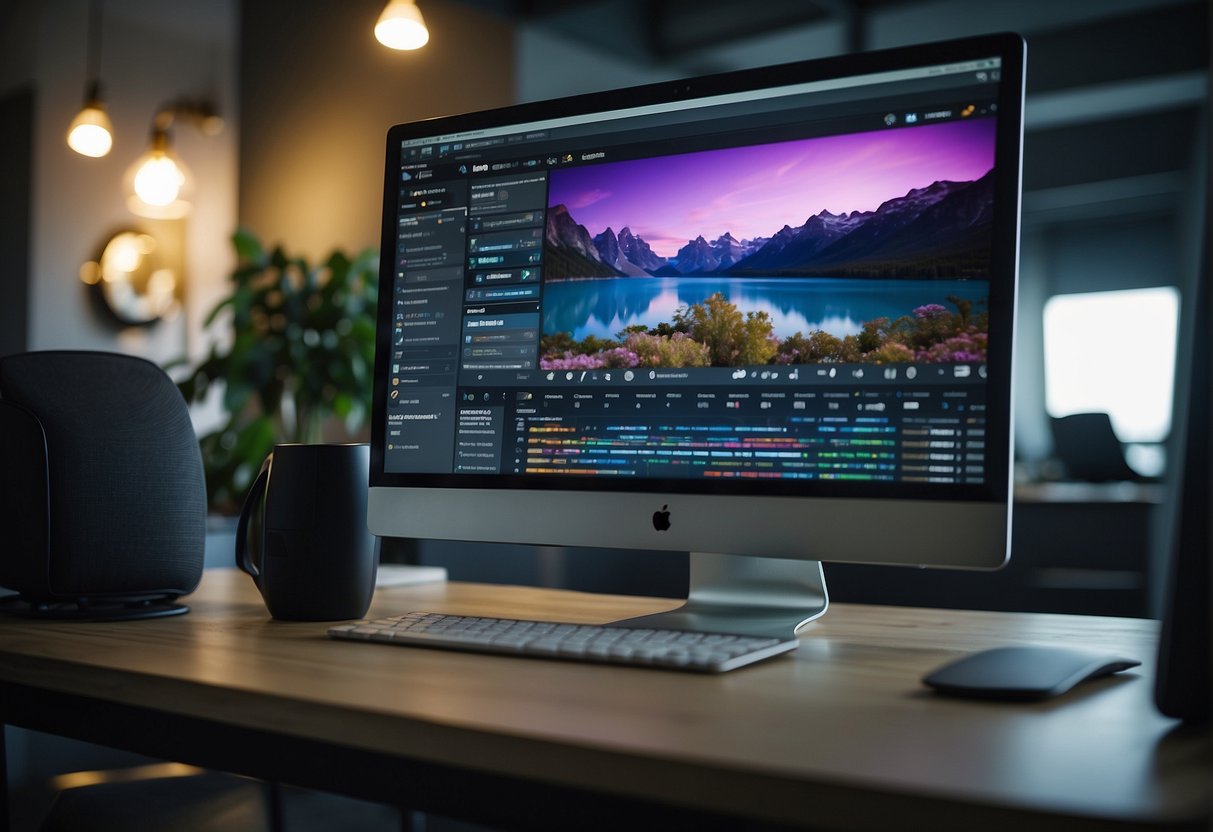 A computer screen displaying AI video creation software options