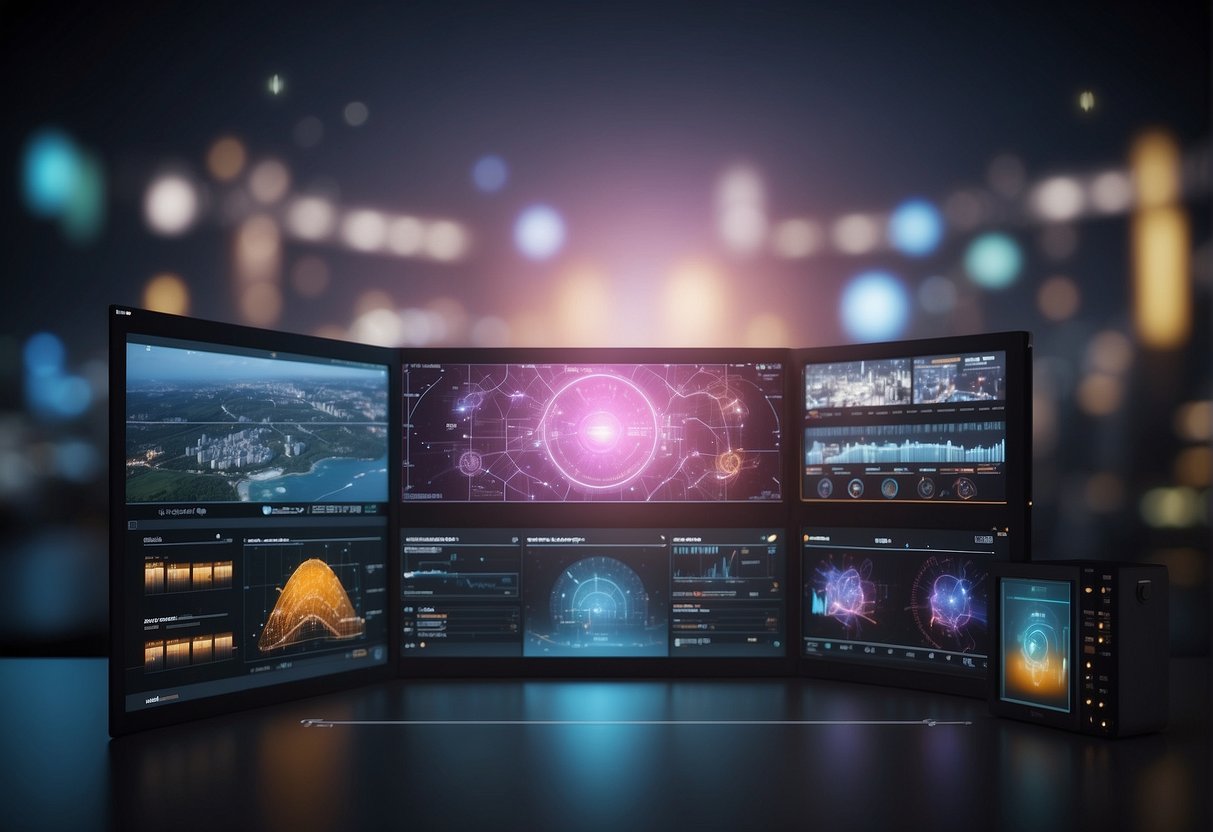 The advanced AI software displays various video features, showcasing its capabilities as a viable alternative to Heygen