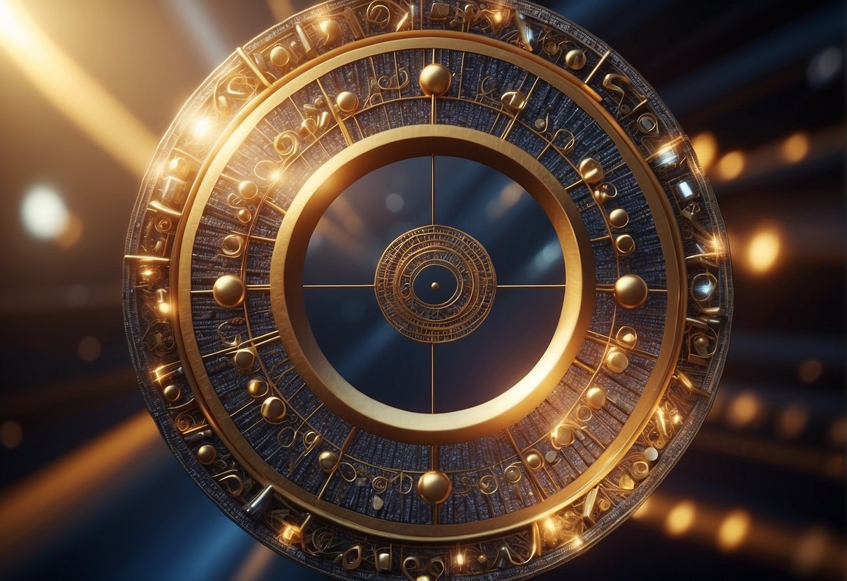 A circle of diverse symbols interconnect, radiating outward