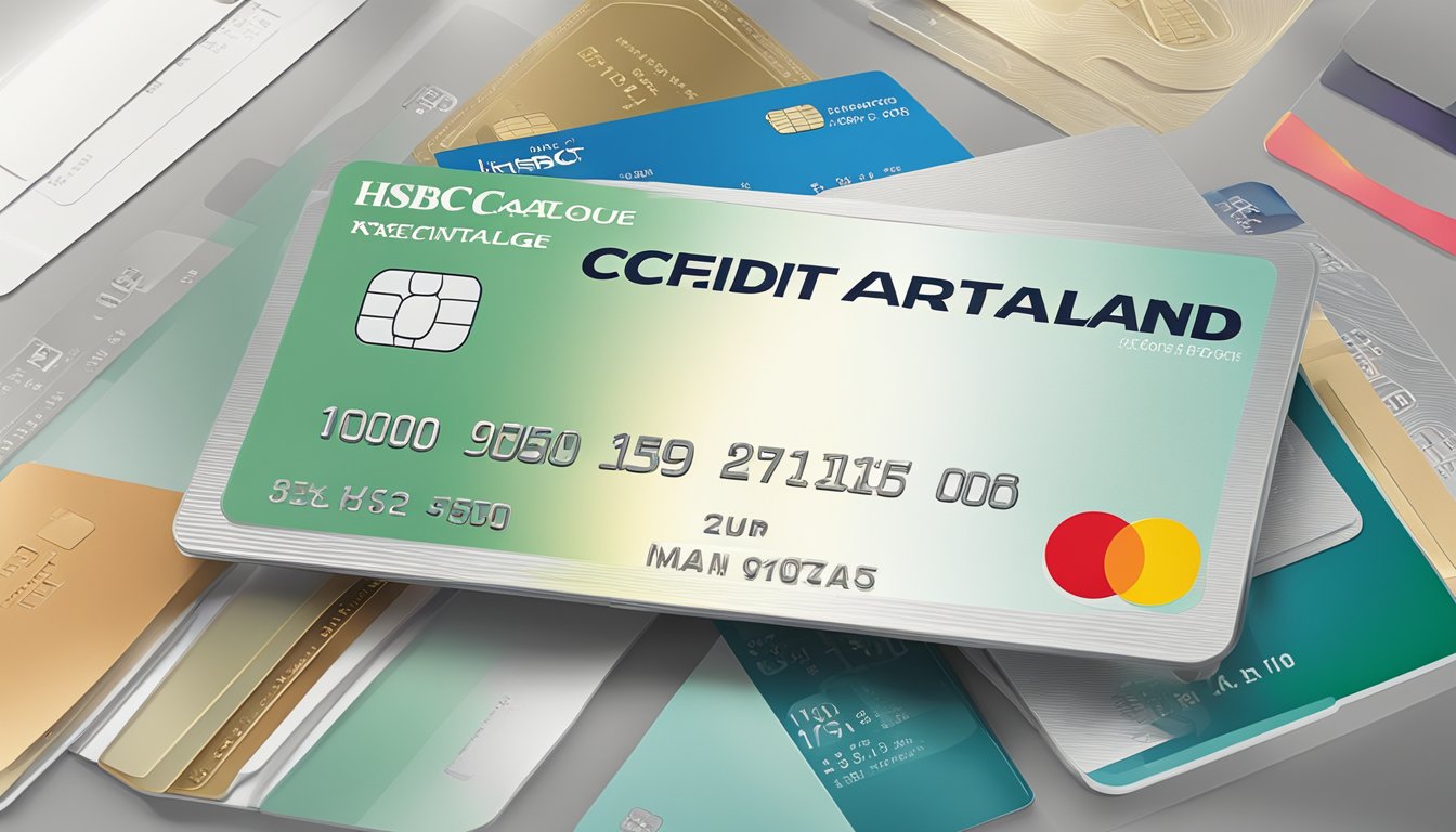 A luxurious credit card rewards catalogue displayed with exclusive benefits and offers from HSBC in Singapore