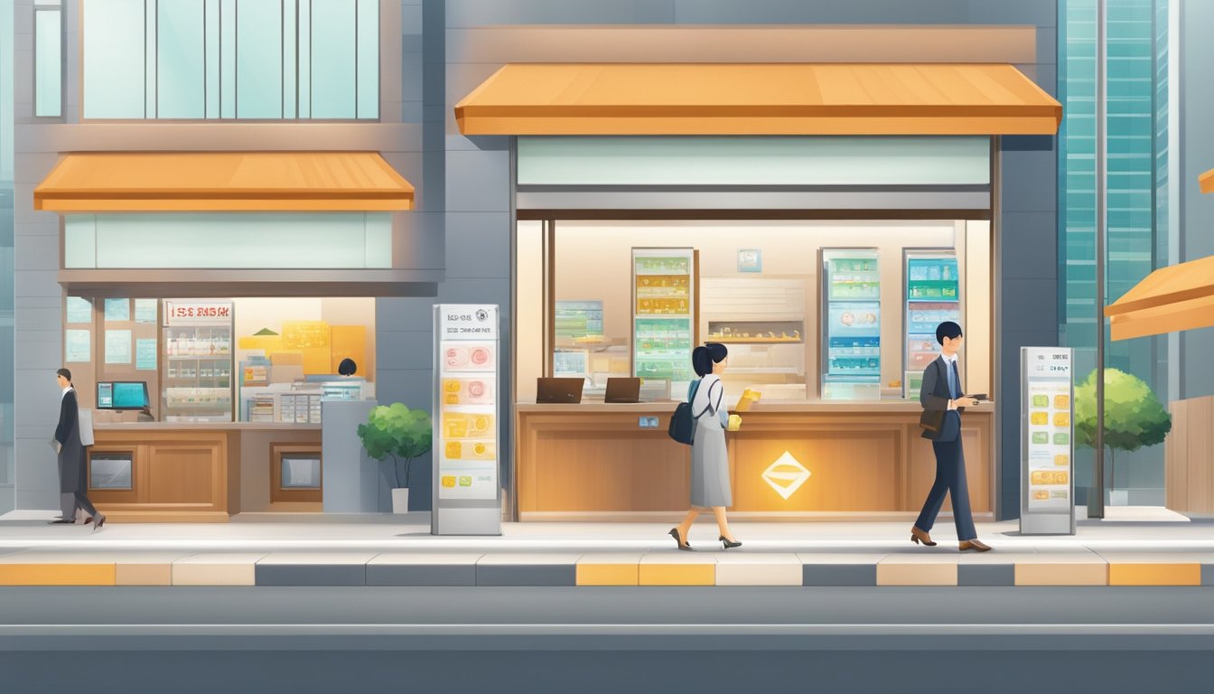 A Japanese bank in Singapore offers a range of financial products and services, including savings accounts, loans, and investment opportunities
