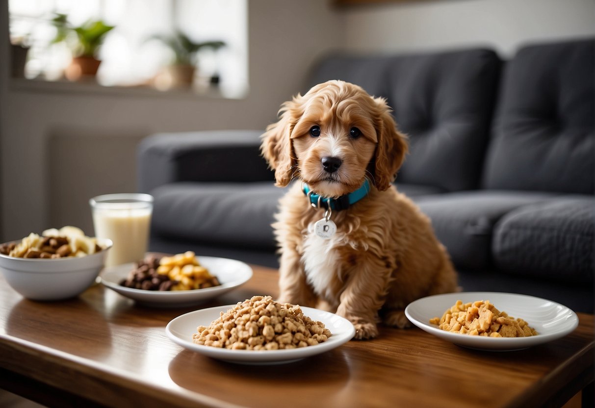 Goldendoodle hotsell feeding chart