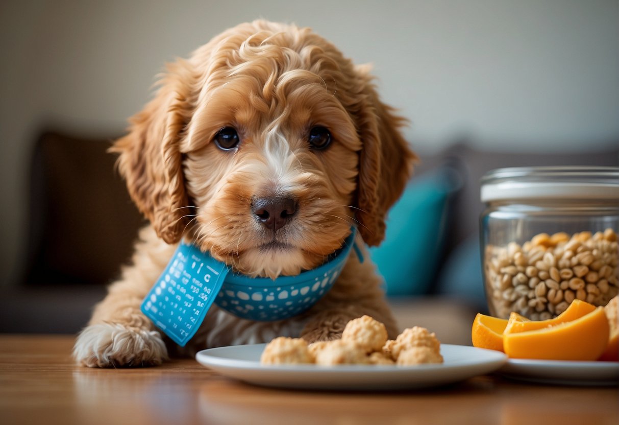 Goldendoodle feeding outlet chart