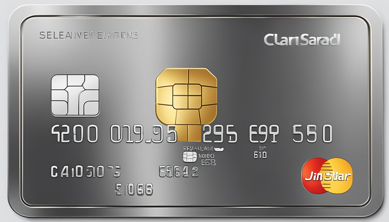 A metal credit card gleams under soft lighting, showcasing its exclusive benefits and luxurious design