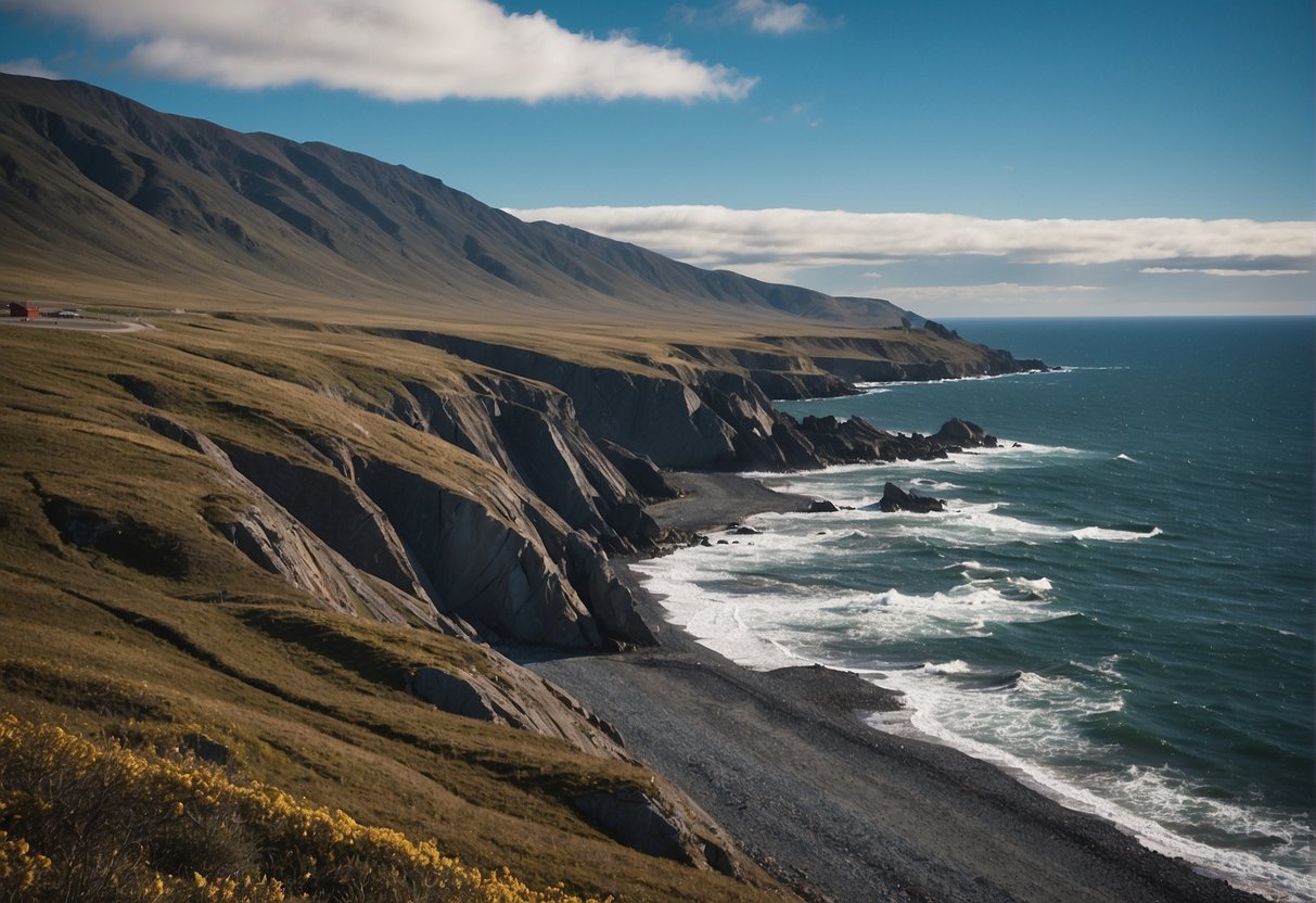 Alaska's easternmost point is on Little Diomede Island, located in the Bering Strait