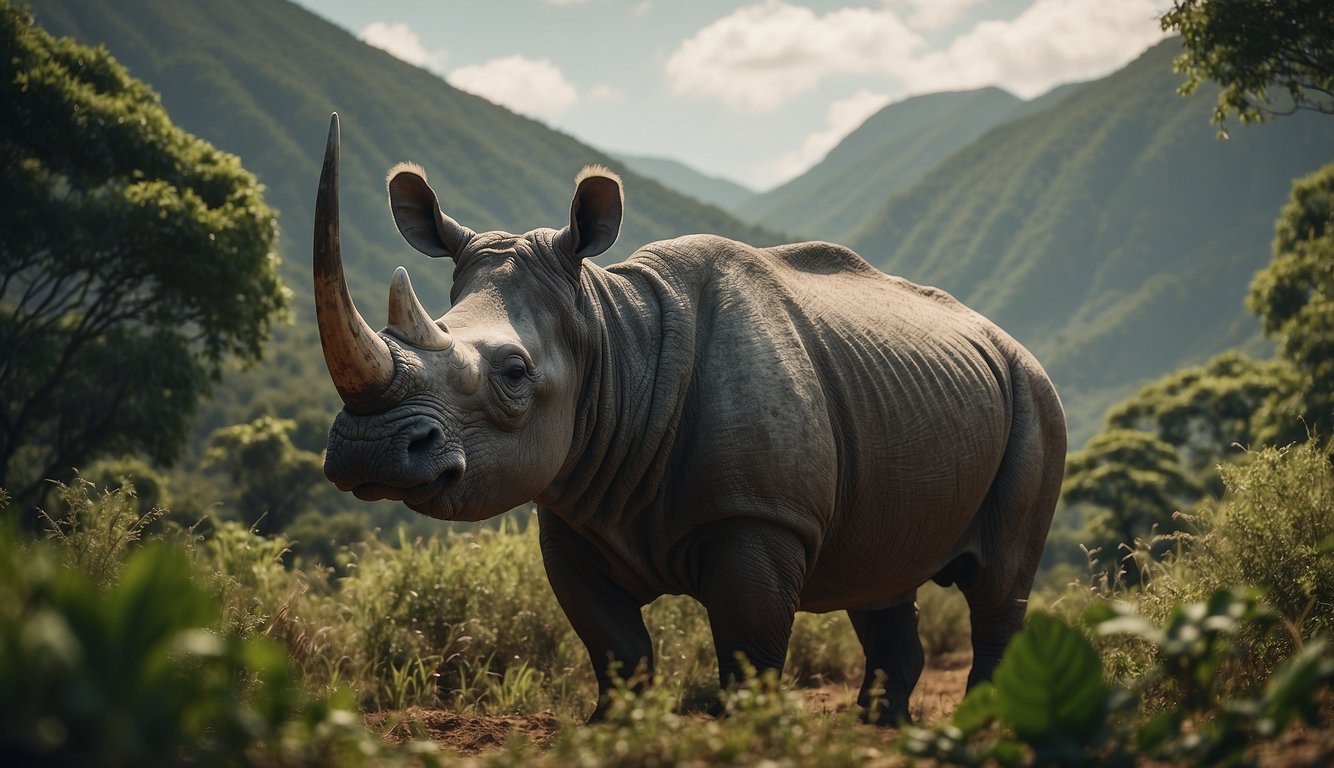 Arsinoitherium: The Prehistoric Beast with Two Massive Horns ...