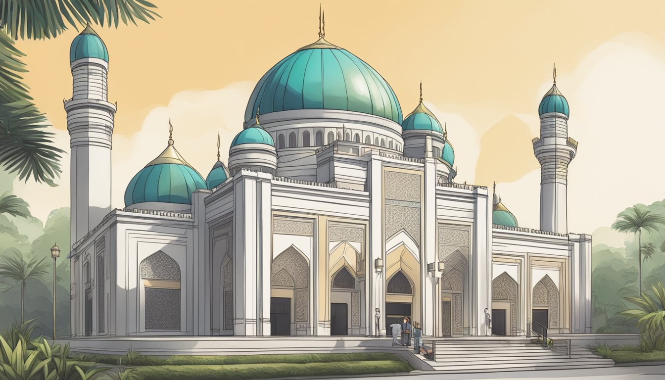 A mosque in Singapore is being booked through Muis