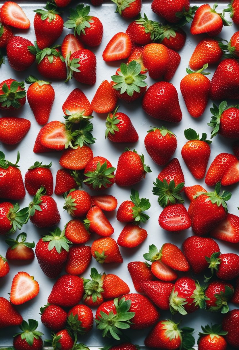 Learn how to freeze strawberries without compromising their texture with these easy step-by-step instructions!