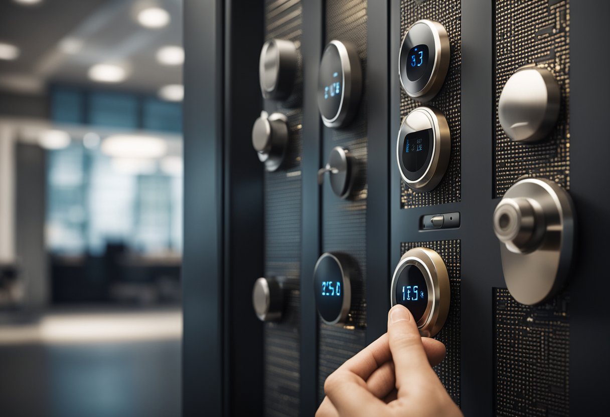 Technological innovation and security features. Smart locks offer security and convenience