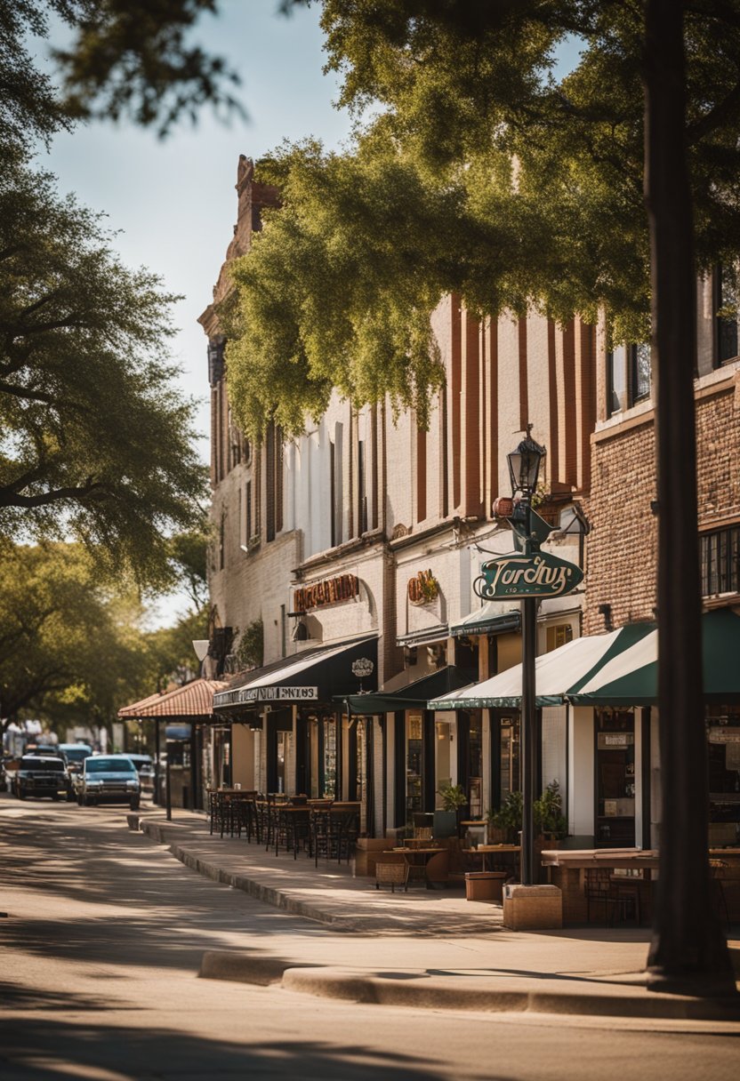 Torchys Tacos restaurants stand near historic landmarks in Waco