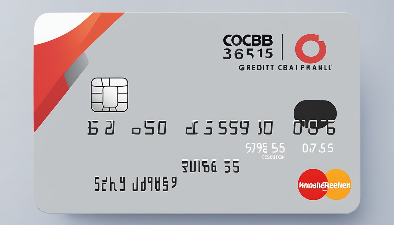 A credit card with "OCBC 365" logo, next to a Singaporean flag, with "Eligibility and Application" text