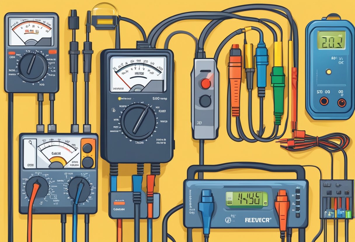 The voltage regulator emits smoke and sparks, causing electrical appliances to malfunction.

A multimeter measures irregular voltage output. Replacement costs vary