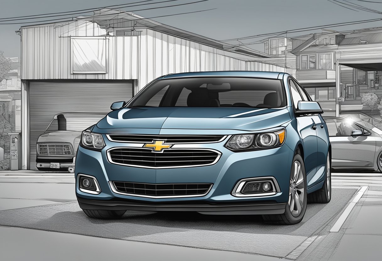 A Chevy Malibu sits idle, surrounded by frustrated owners.

Legal documents and news articles highlight the alleged engine power reduction issue, sparking a class action