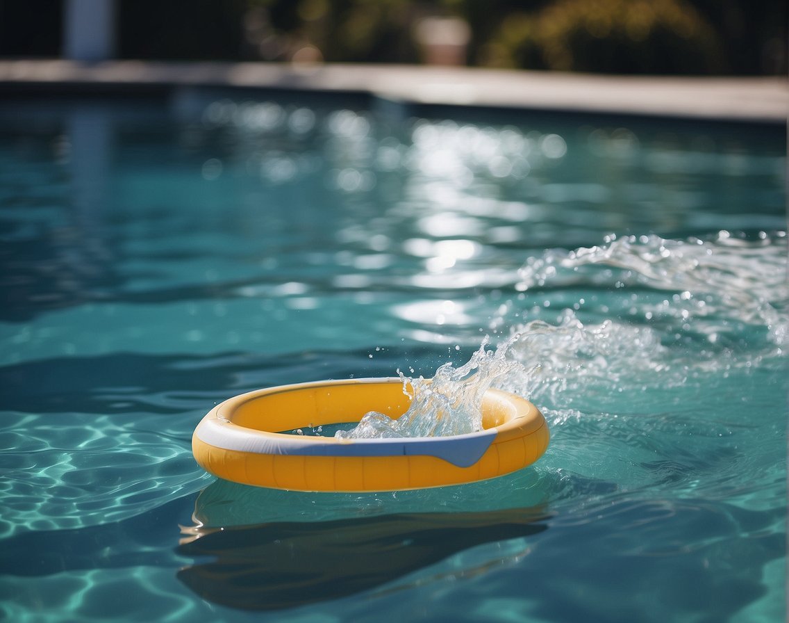 A professional pool skimming service in Georgia removes debris from the water, ensuring a clean and inviting swimming environment