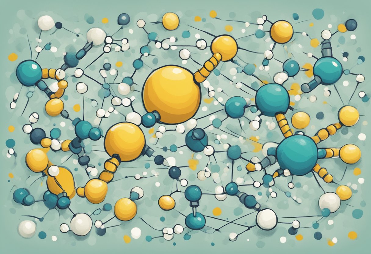 Myo-inositol quickly takes effect, with molecules actively interacting in a dynamic process