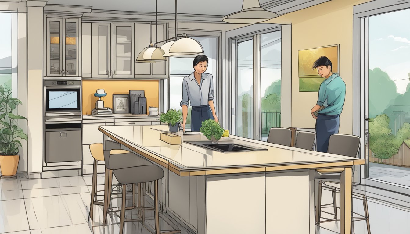 A homeowner considers options for partial repayment of their OCBC home loan, weighing the benefits and implications