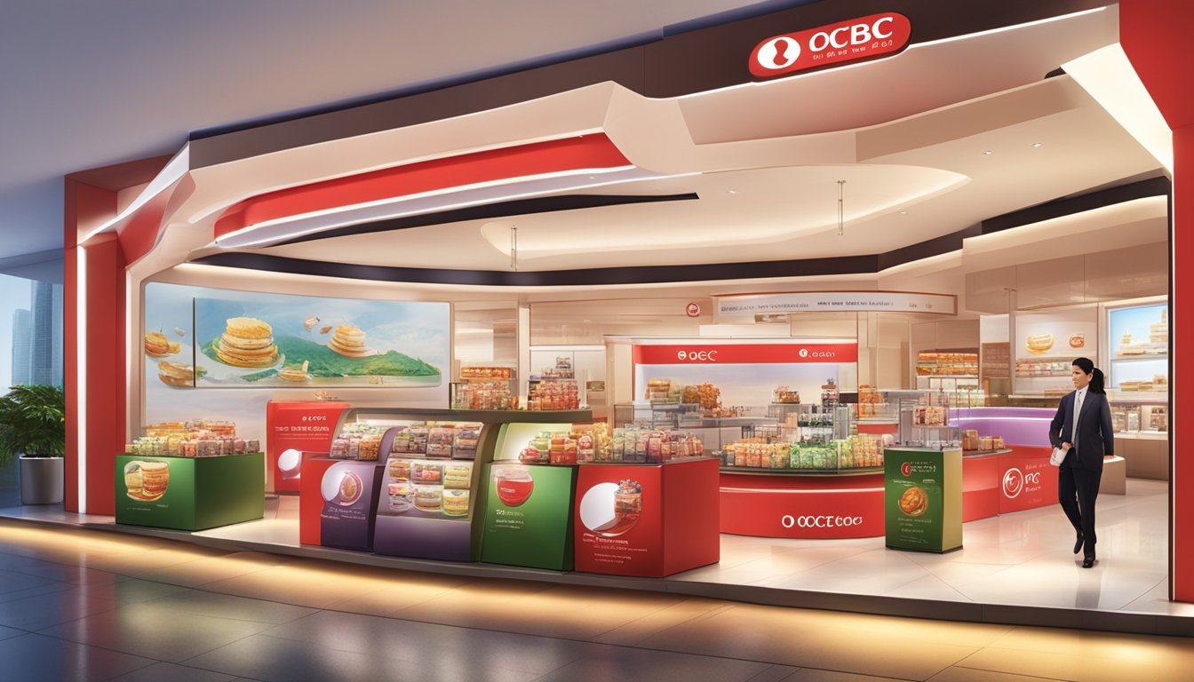 A luxurious display of exclusive promotions and gifts for OCBC Infinite Card in Singapore